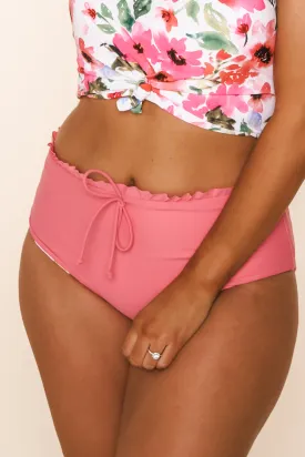 Lush Reversible Bottoms | Watermelon/Floral | Final Sale