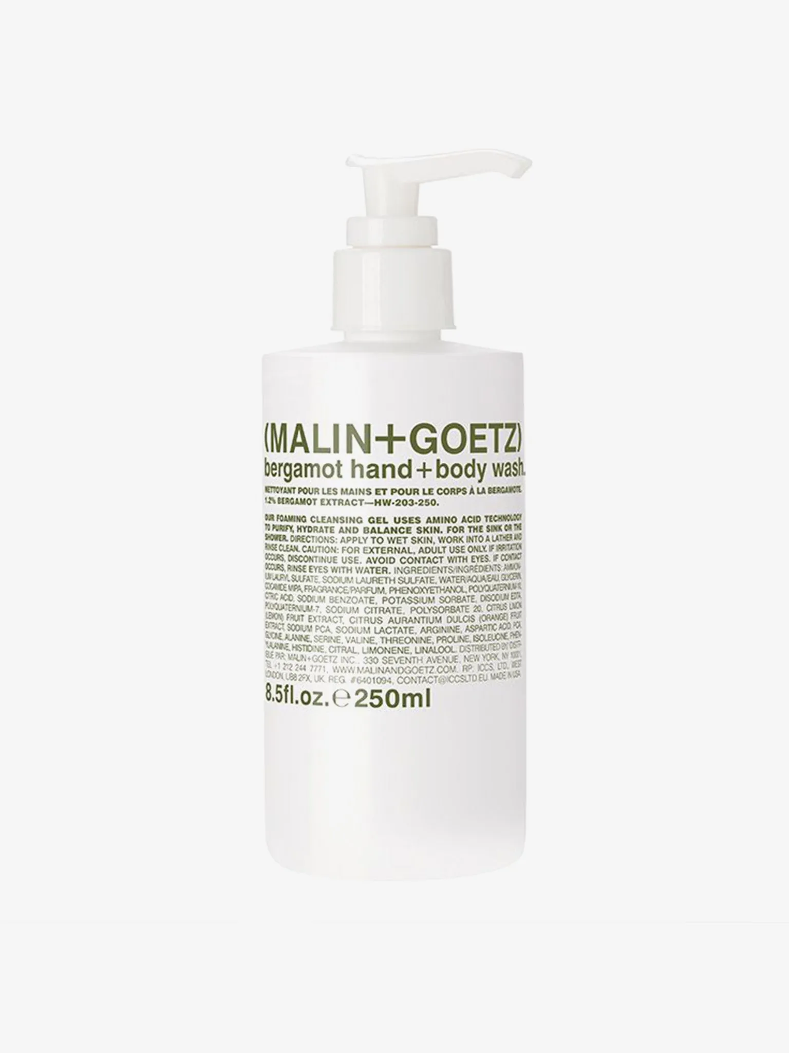 Malin Goetz Bergamot Hand   Body Wash