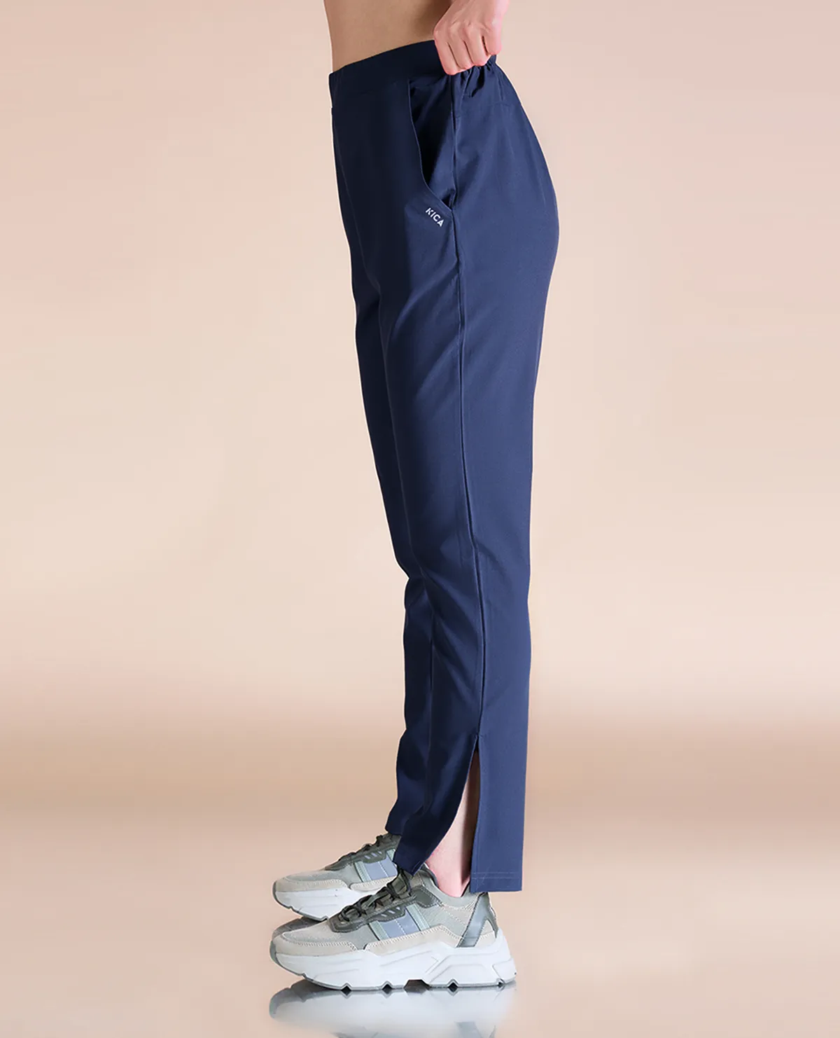 Max Dry Travel Pants With Pockets Navy Blue