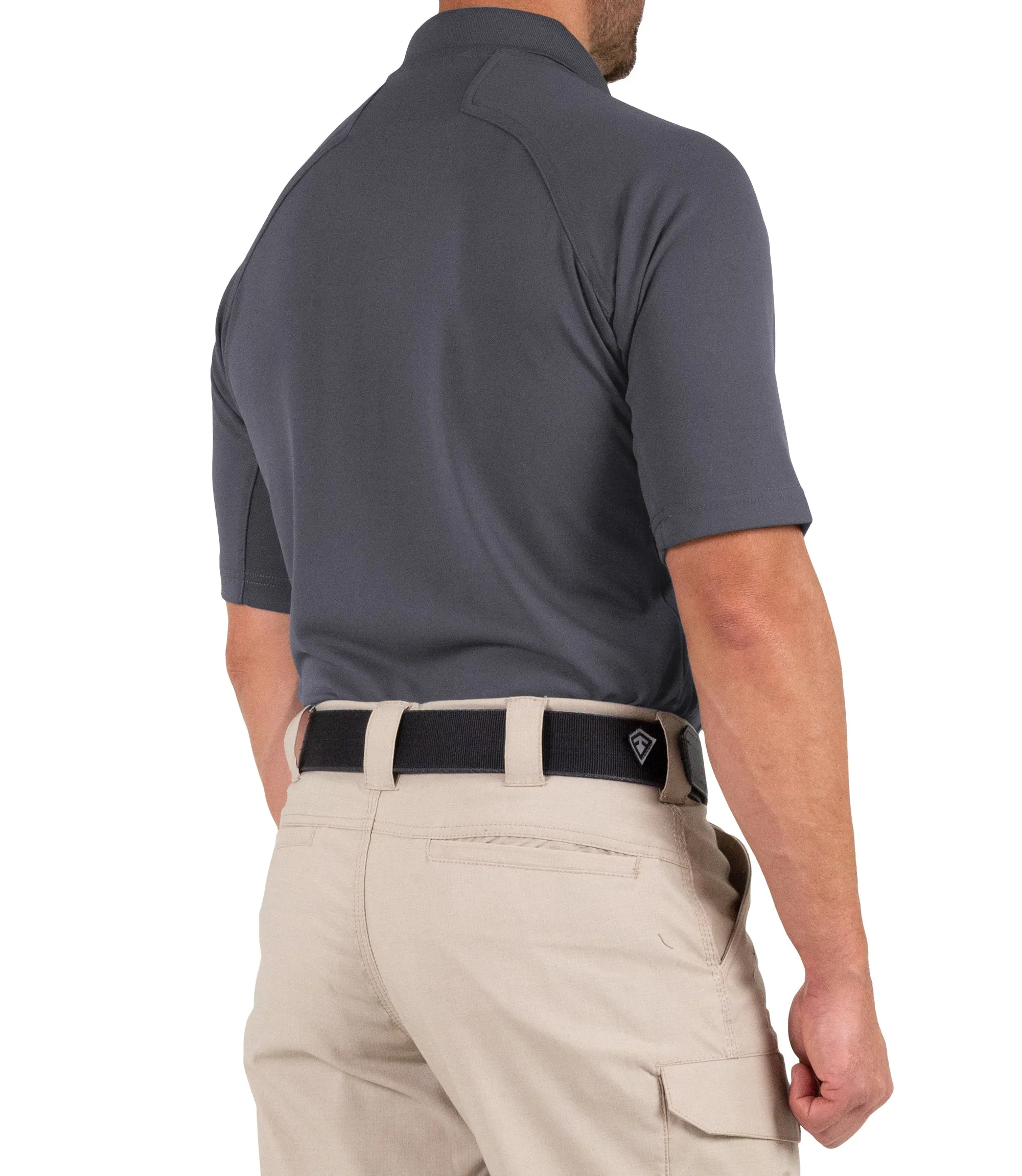 Men's Performance Short Sleeve Polo / Asphalt