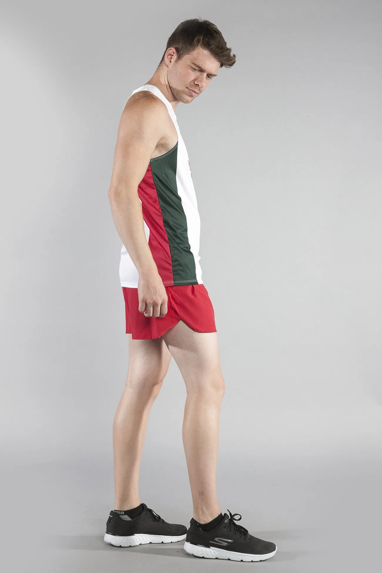 Men's Printed Singlet- Mexico