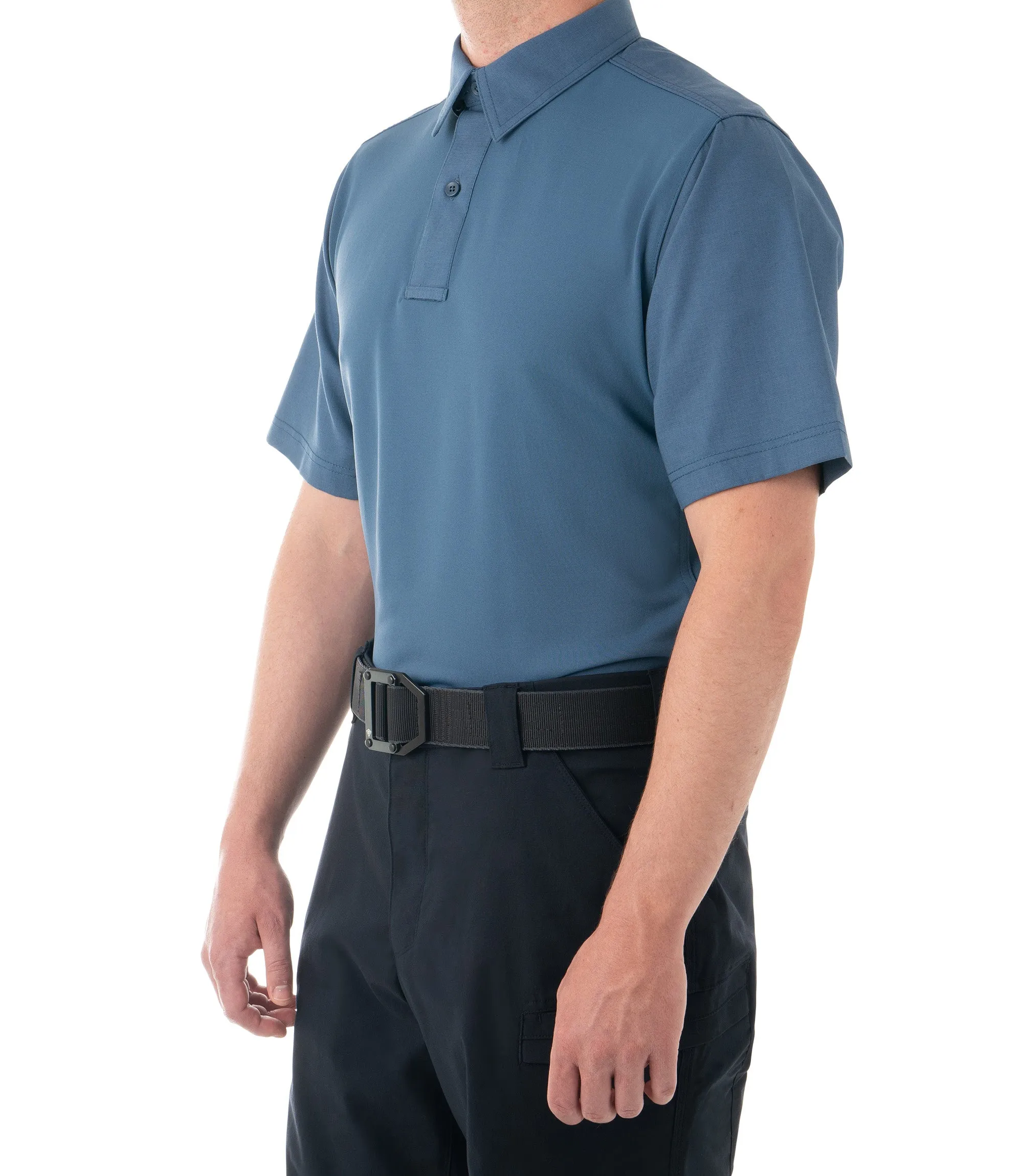 Men's V2 Pro Performance Short Sleeve Shirts / French Blue