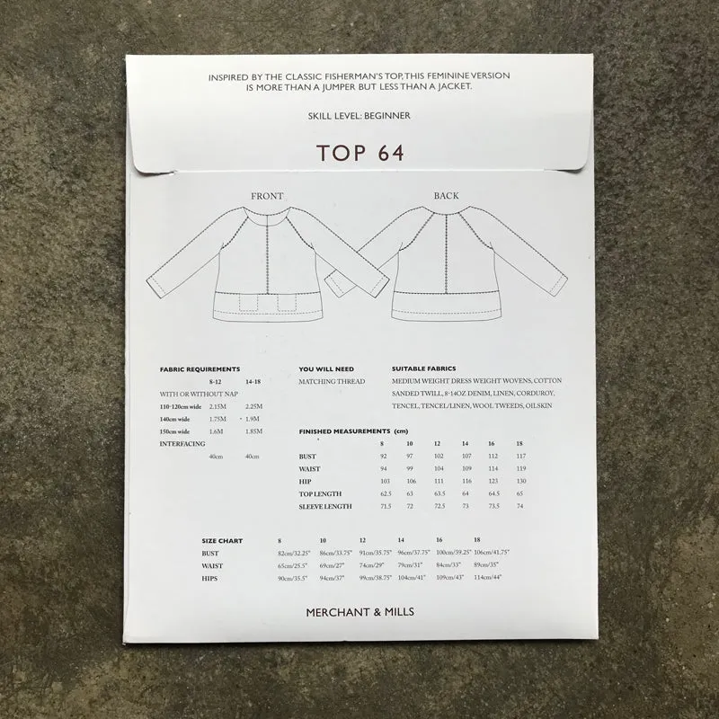 Merchant & Mills Top 64