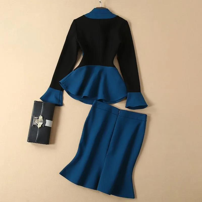 New Fashion High Quality Elegant Vintage Women's Sets