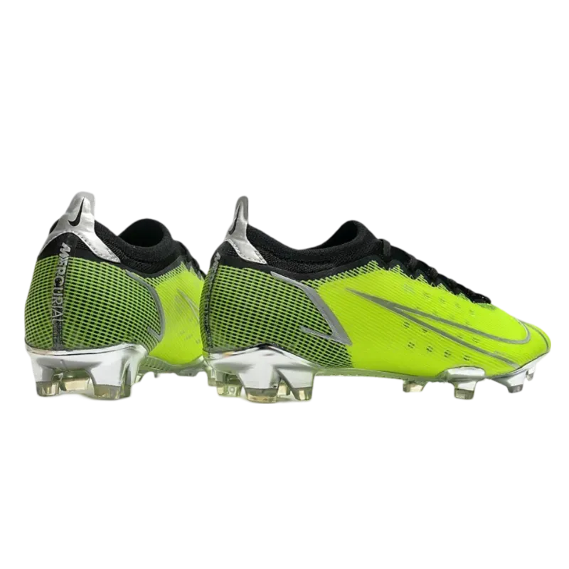 Nike Mercurial Vapor 14 Elite FG Green Silver Black - Goatkits Boots