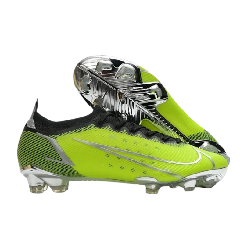 Nike Mercurial Vapor 14 Elite FG Green Silver Black - Goatkits Boots