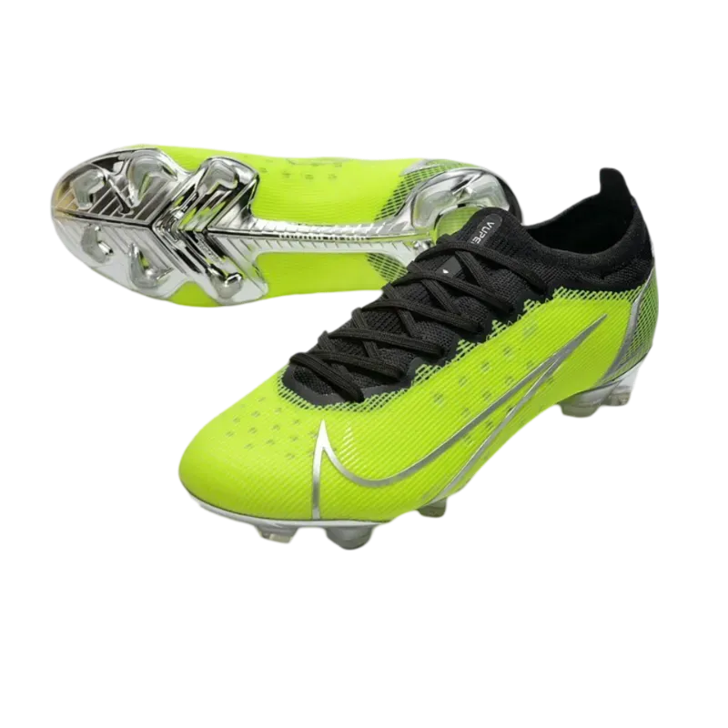 Nike Mercurial Vapor 14 Elite FG Green Silver Black - Goatkits Boots