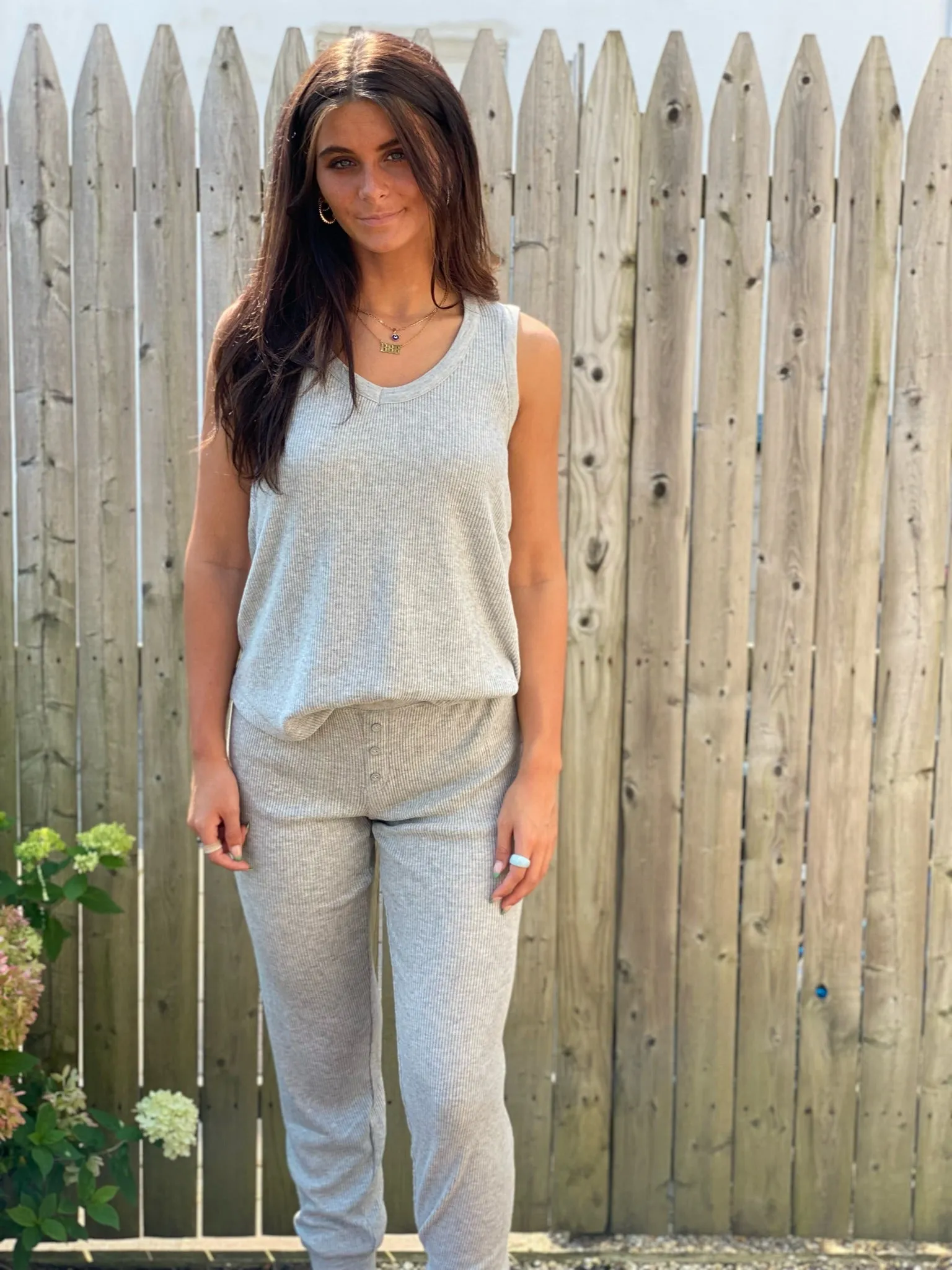 PJ Salvage Textured Tank Top