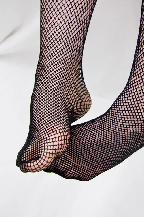 Plus Size Spandex Fishnet Pantyhose