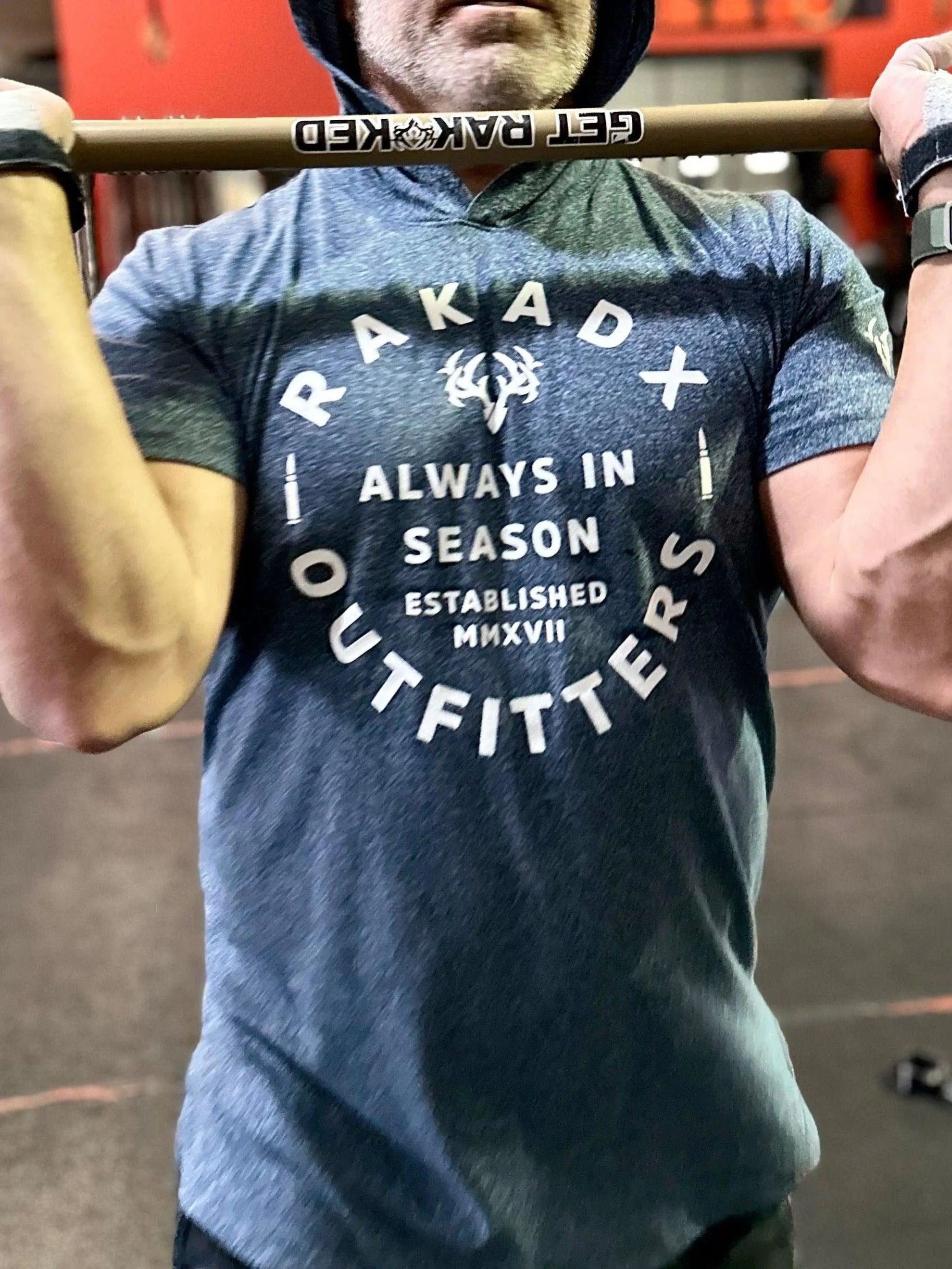 RakAdx Co Fitness Hoodie Tee