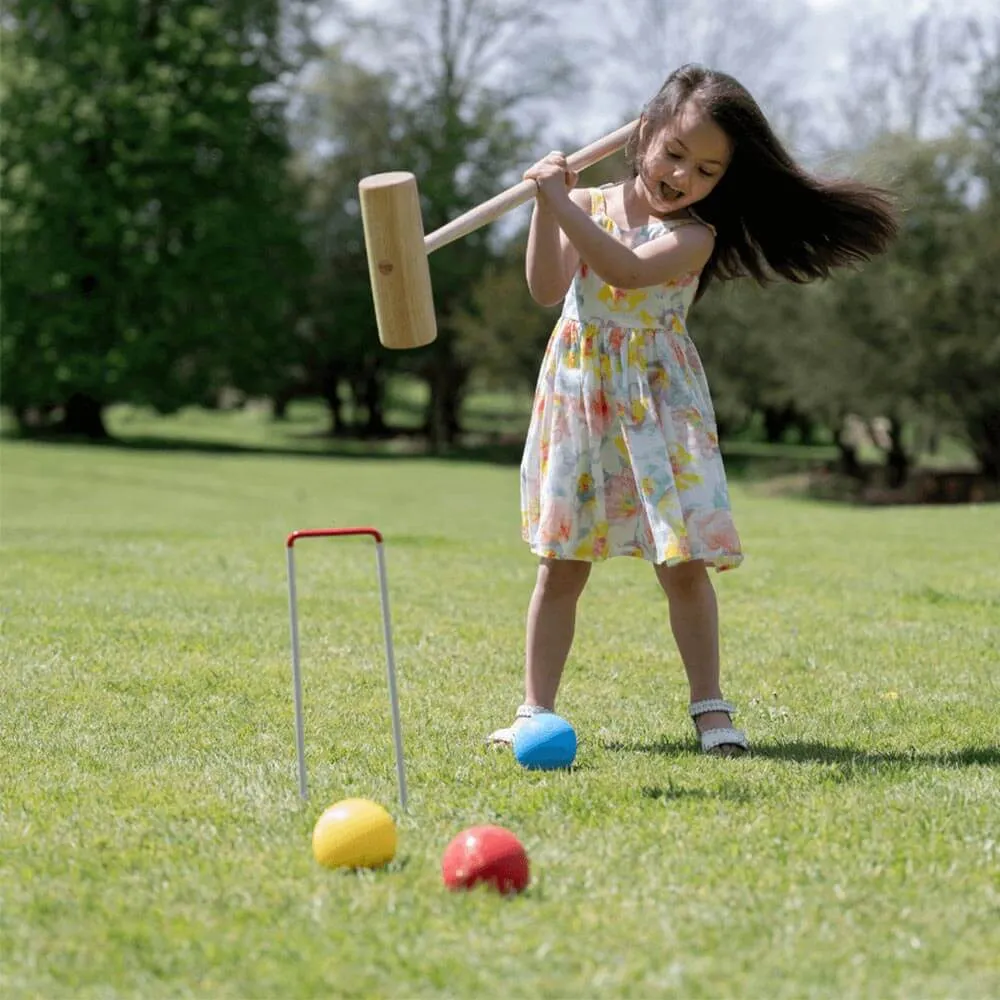 Reigate Croquet Set With Wooden Box