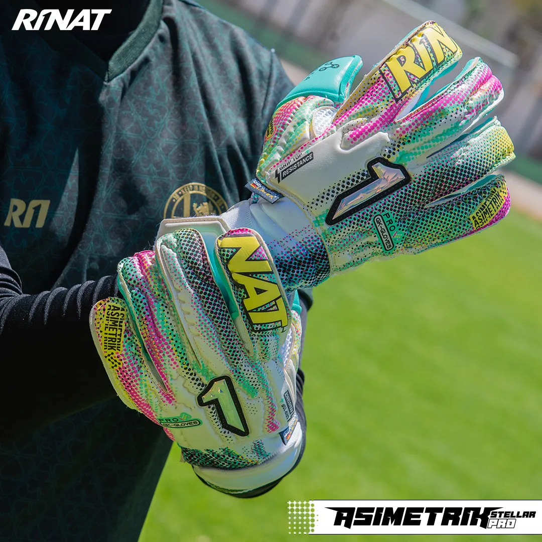 Rinat Asimetrik Stellar PRO-SPINES (Removable Finger Protection) Goalkeeper Glove