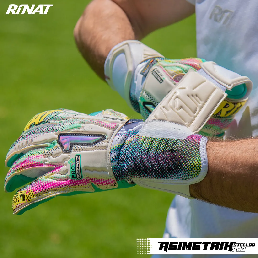 Rinat Asimetrik Stellar PRO-SPINES (Removable Finger Protection) Goalkeeper Glove