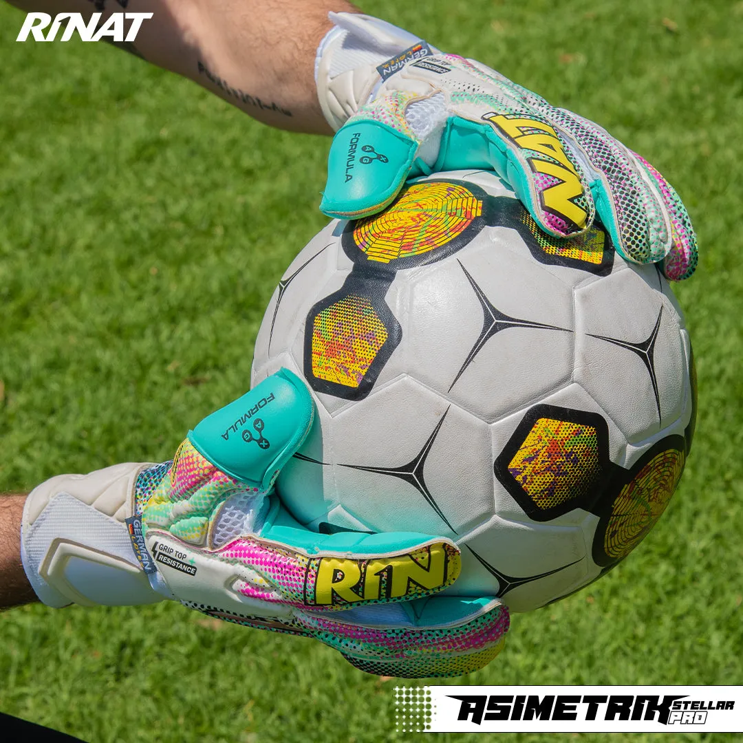 Rinat Asimetrik Stellar PRO-SPINES (Removable Finger Protection) Goalkeeper Glove