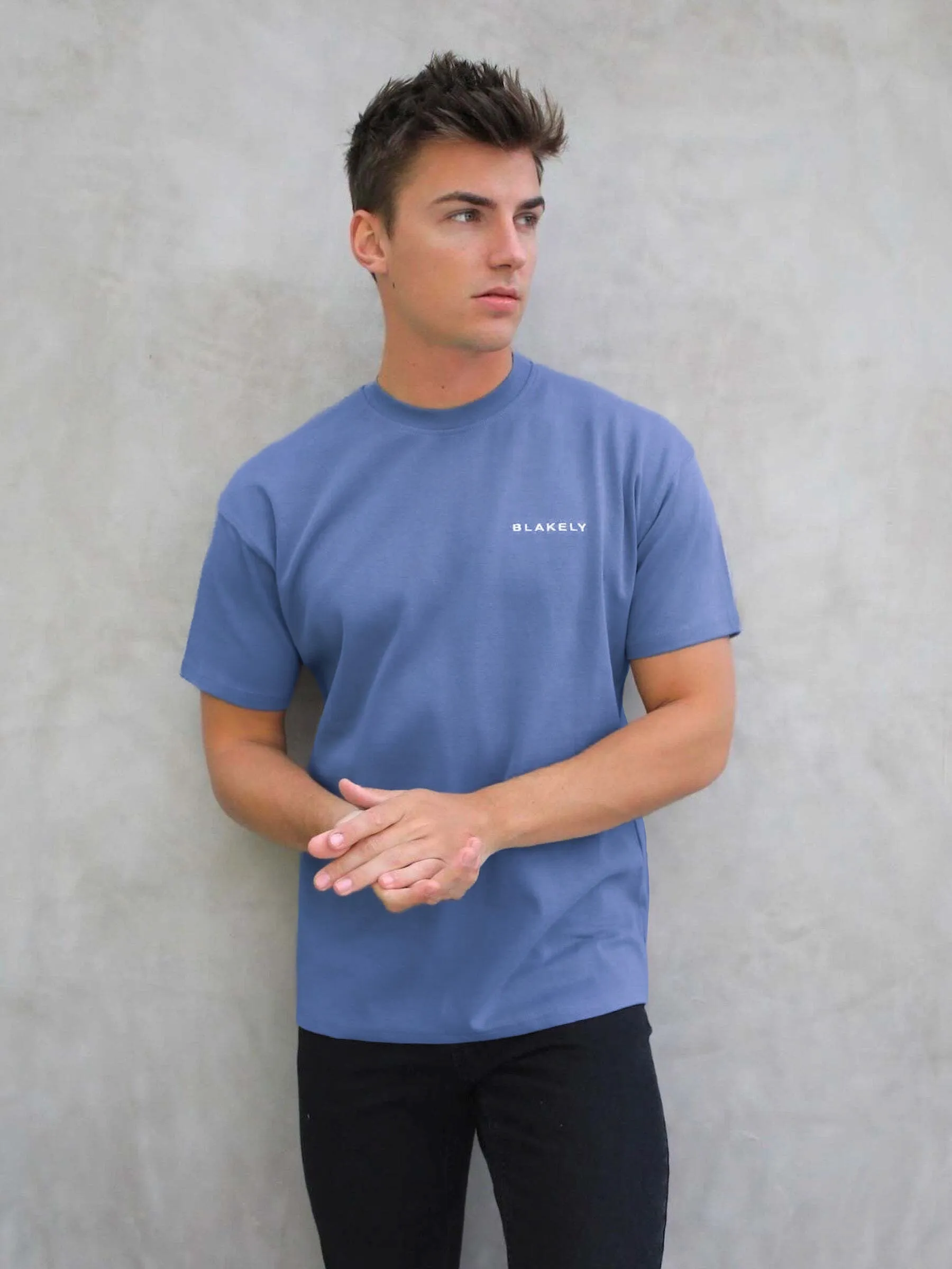 Series Relaxed T-Shirt - Light Blue