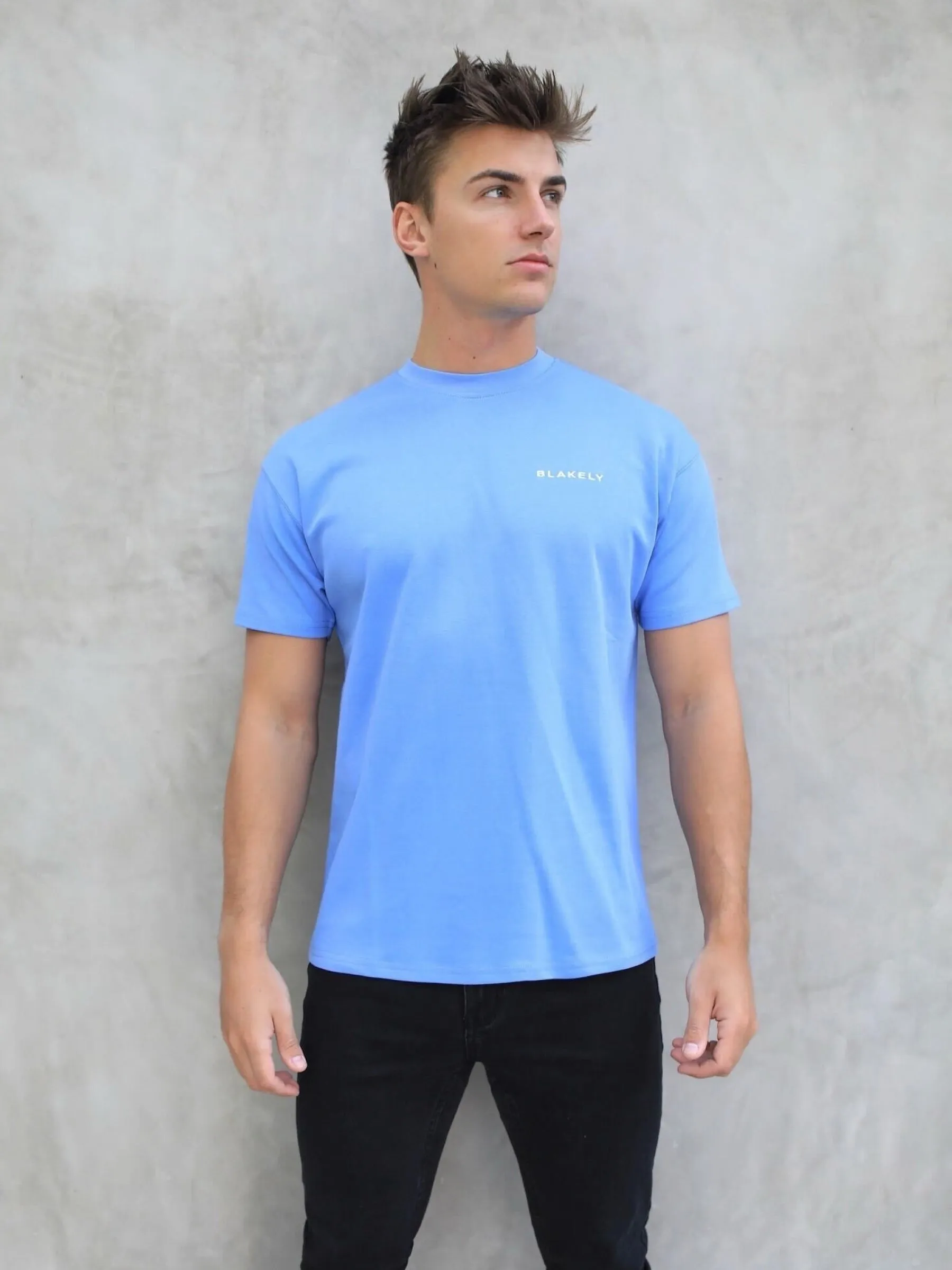 Series Relaxed T-Shirt - Light Blue