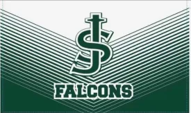 SJ Falcon Striped Flag