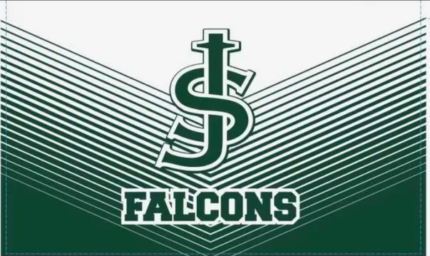 SJ Falcon Striped Flag