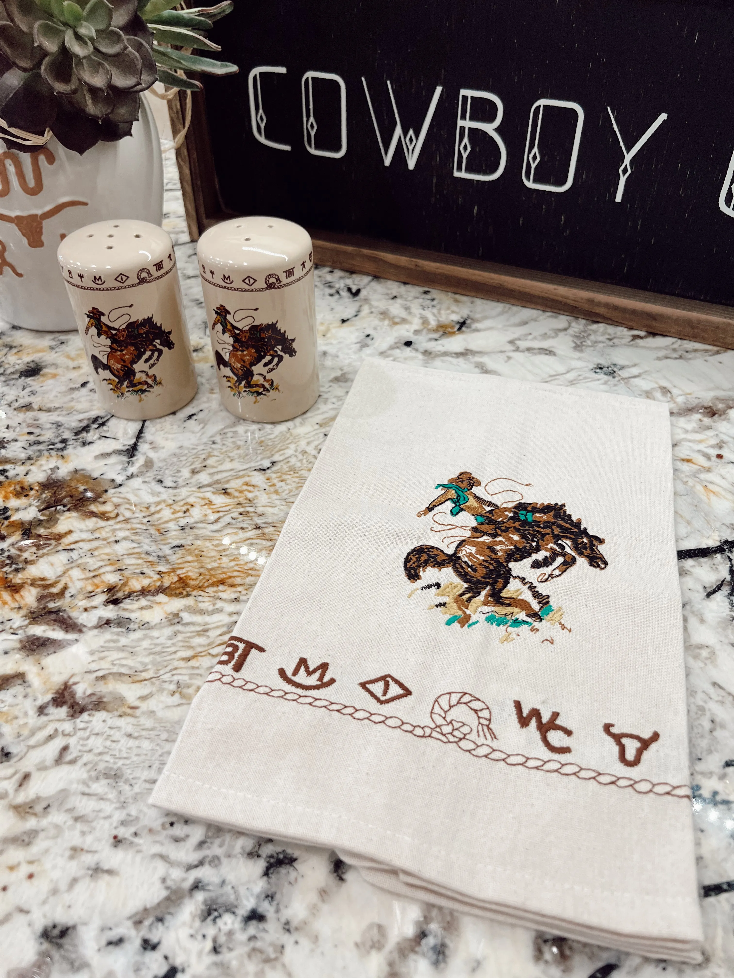 The Bronc Kitchen Towel Set