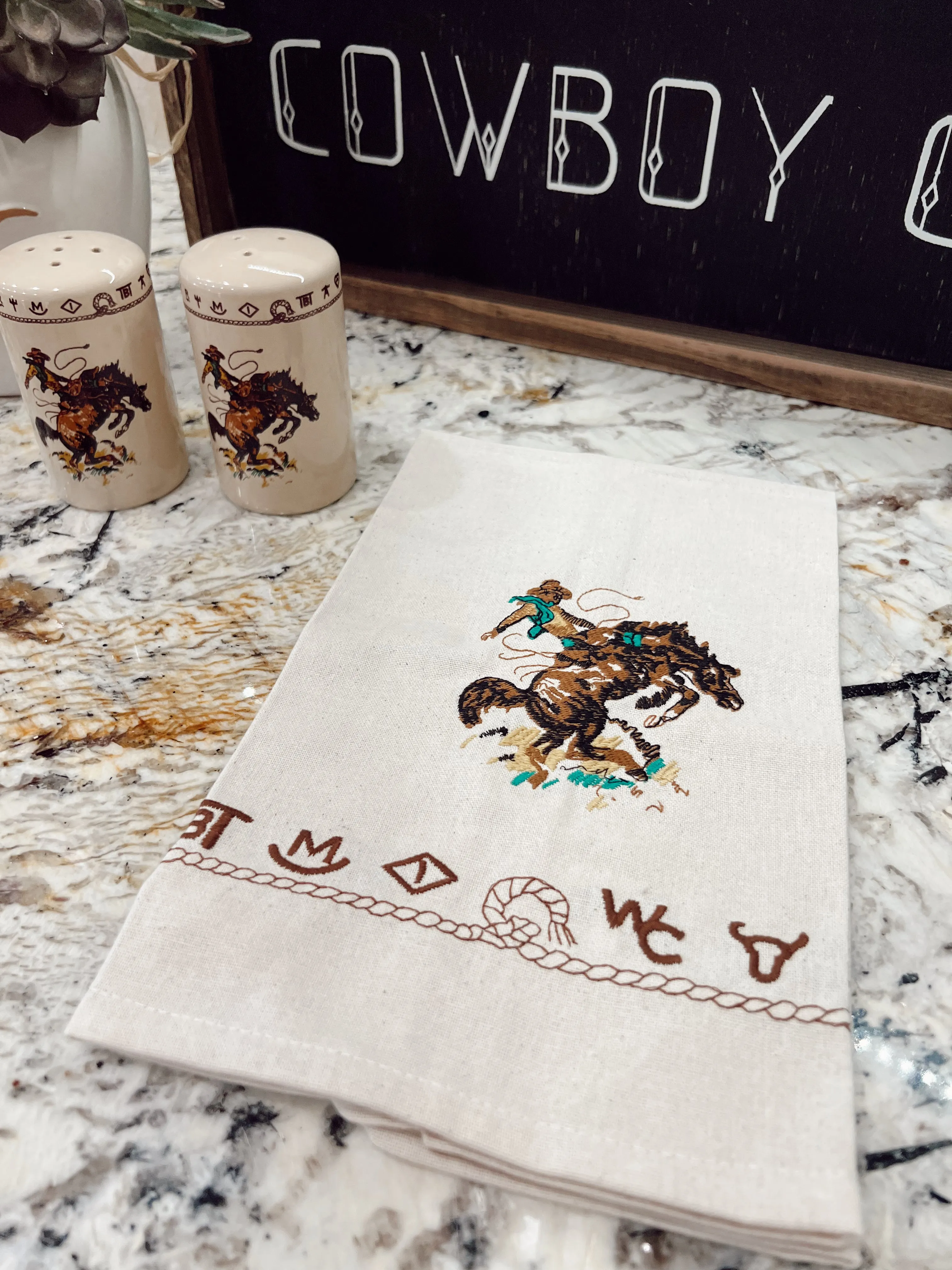 The Bronc Kitchen Towel Set