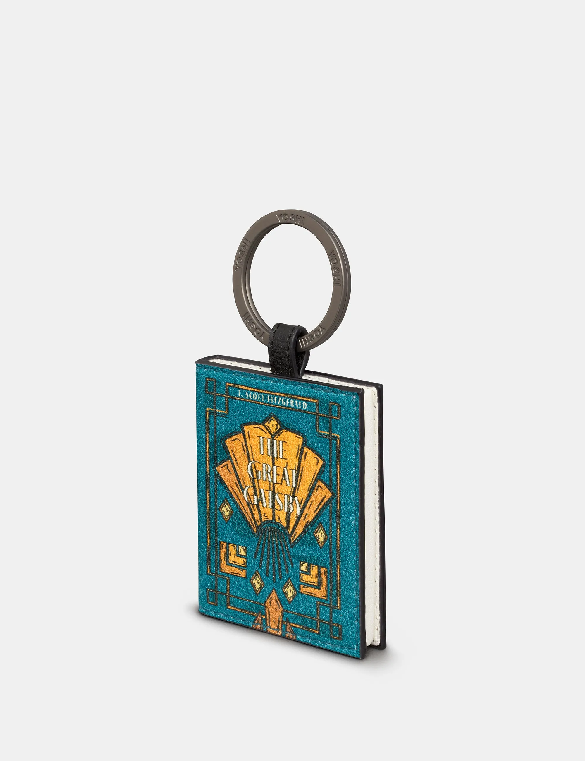 The Great Gatsby Vegan Leather Keyring