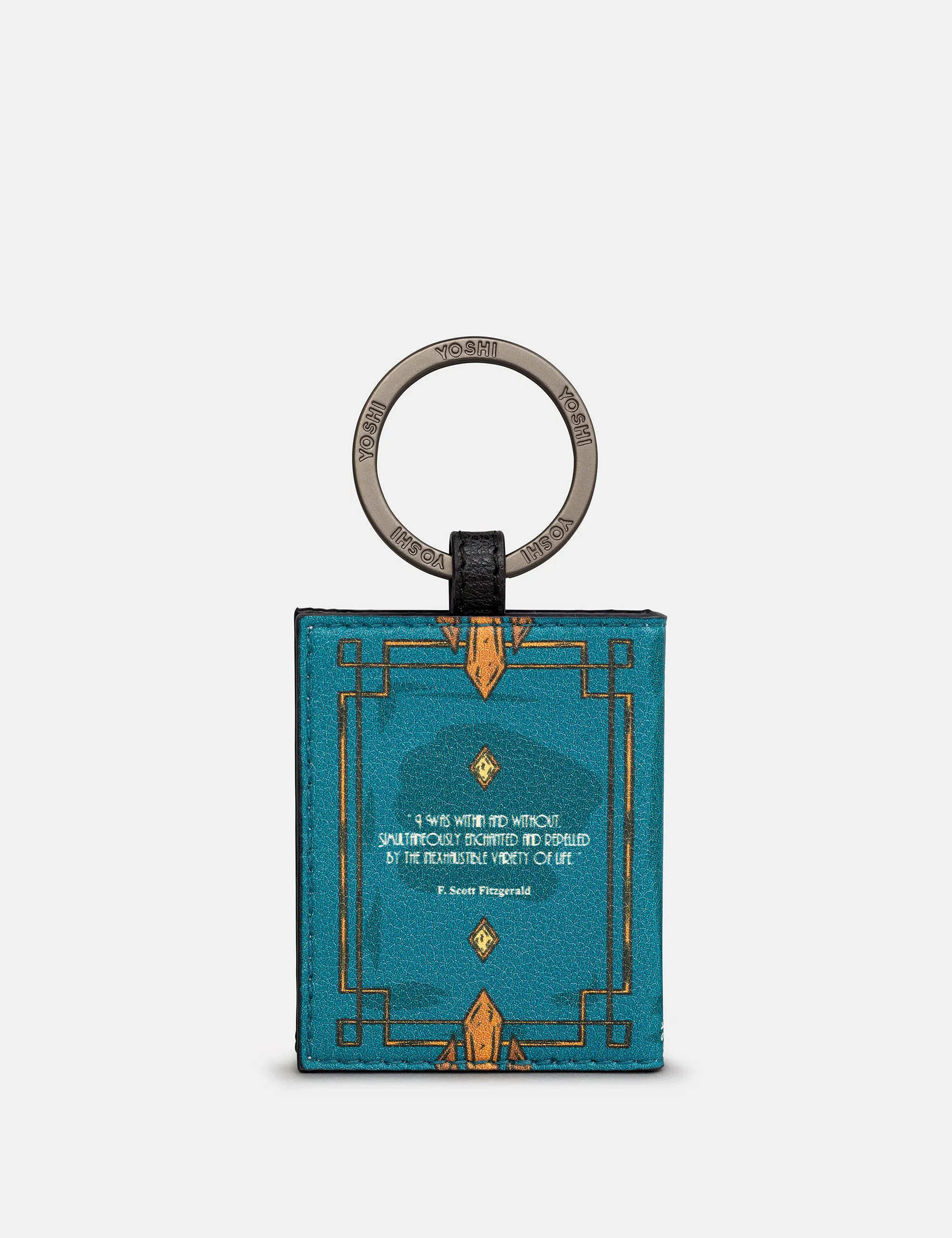 The Great Gatsby Vegan Leather Keyring