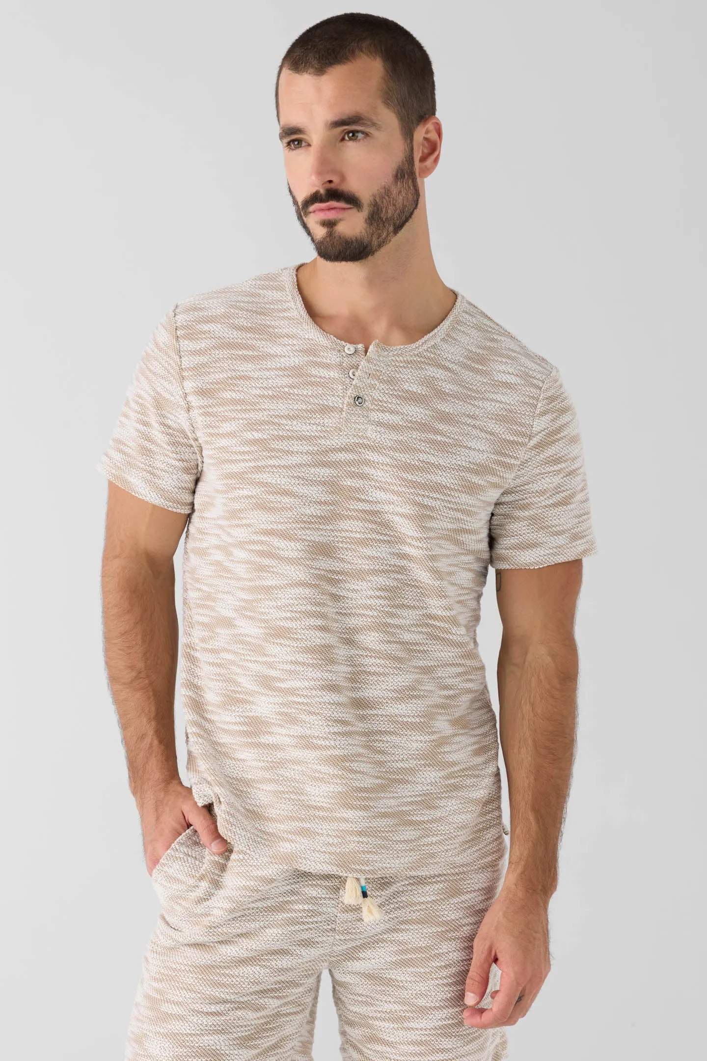 Venice Slub Henley Tee