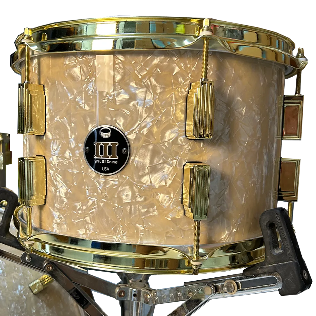 WFL3 Antique Marine Pearl with Gold Hardware Imported Exclusively for SG