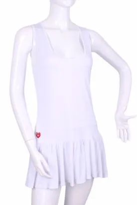 White Sandra Dee Court To Cocktails Tennis Dress