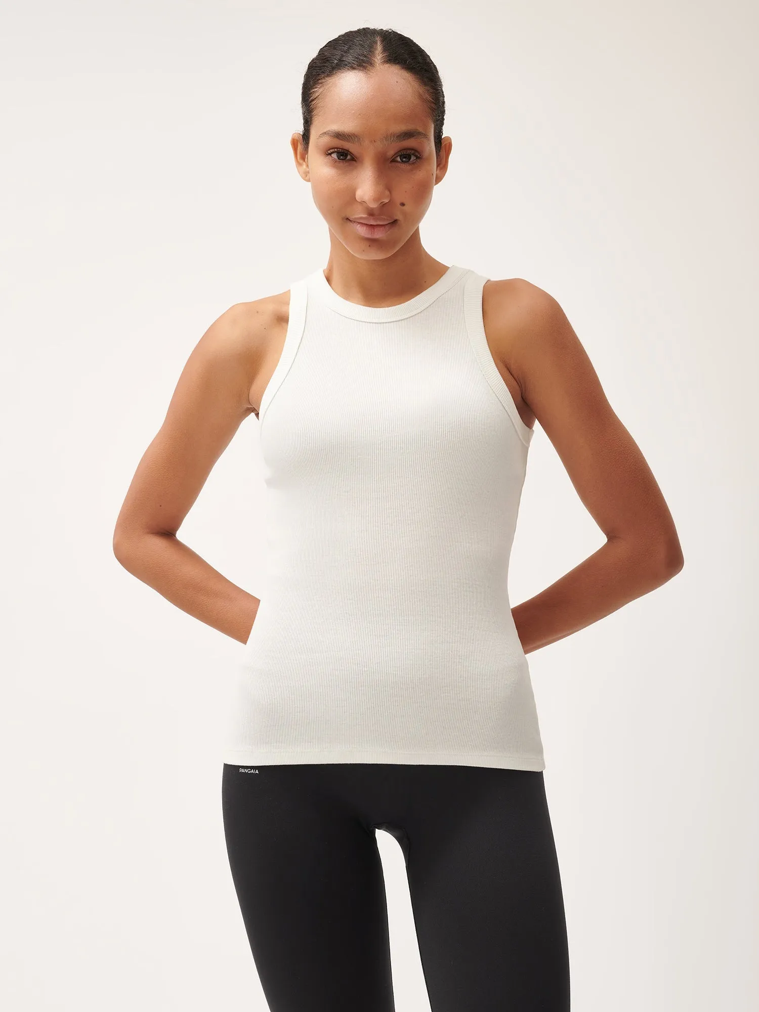 Women's 365 Lightweight Rib Tank Top—off-white